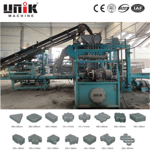 Interlock cementblokk gép
